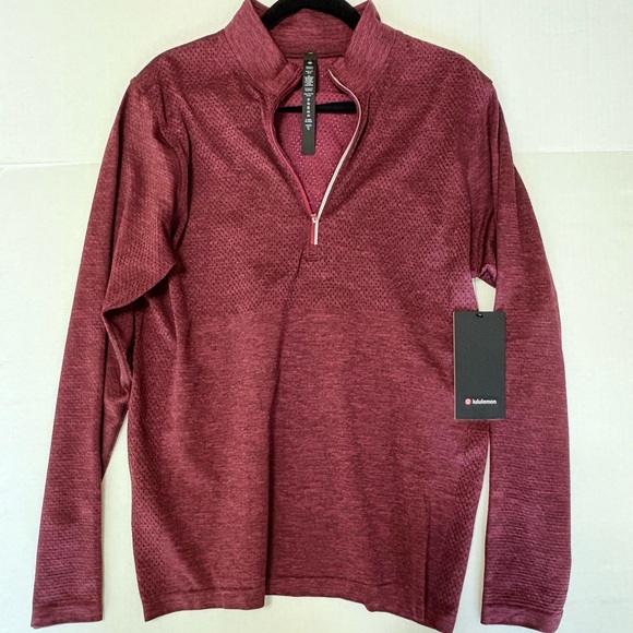 lululemon athletica Other - Lululemon Athletica Metal Vent Tech Midweight 1/2 Zip Size Large NWT